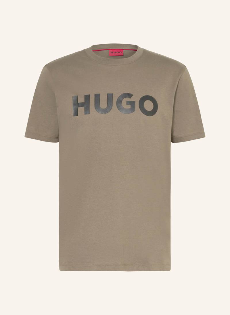 Hugo T-Shirt Dulivio beige von HUGO