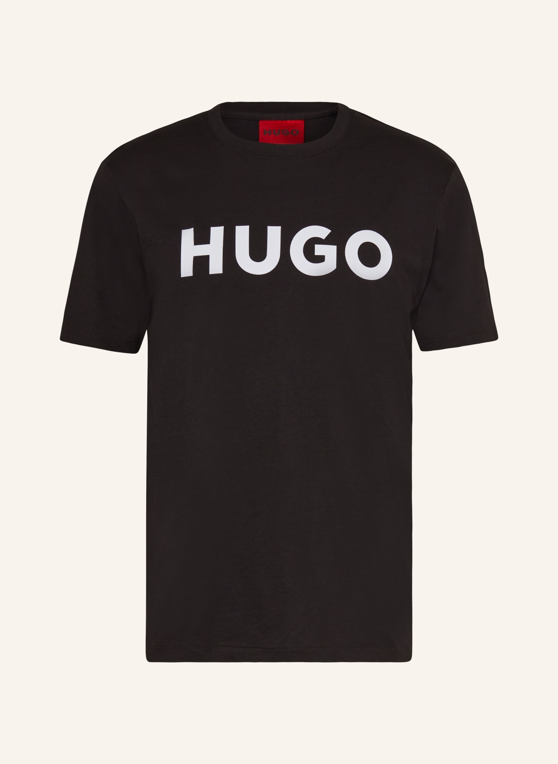 Hugo T-Shirt Dulivio schwarz von HUGO
