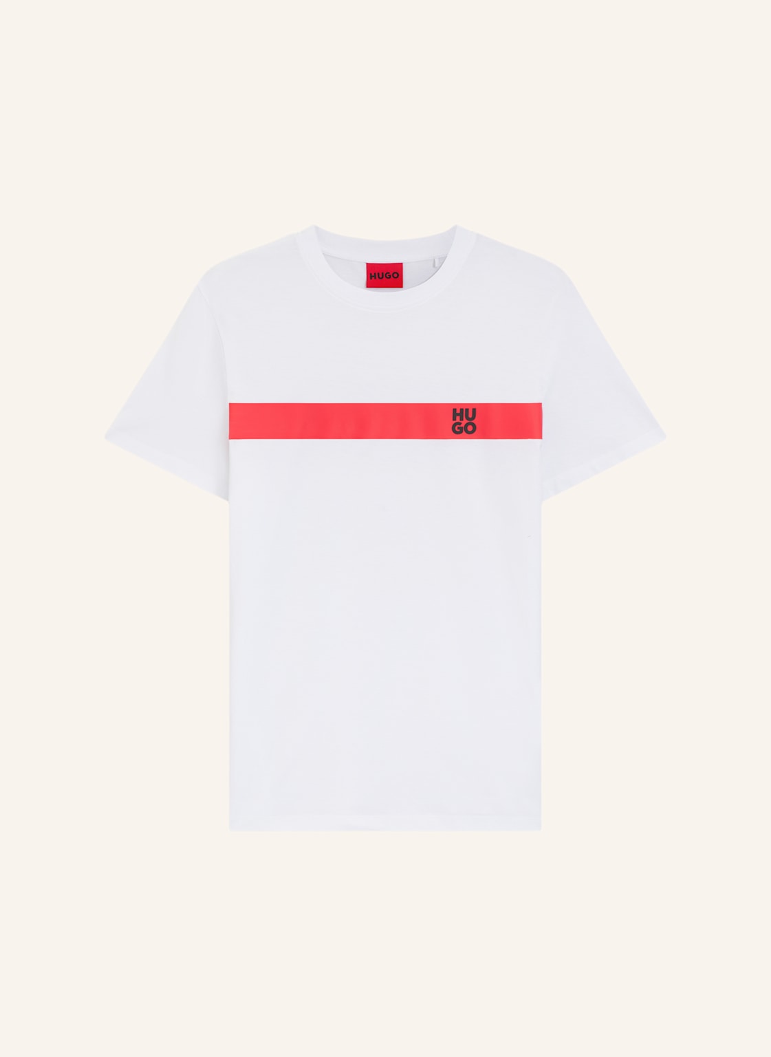 Hugo T-Shirt Dzokis_In Regular Fit weiss von HUGO