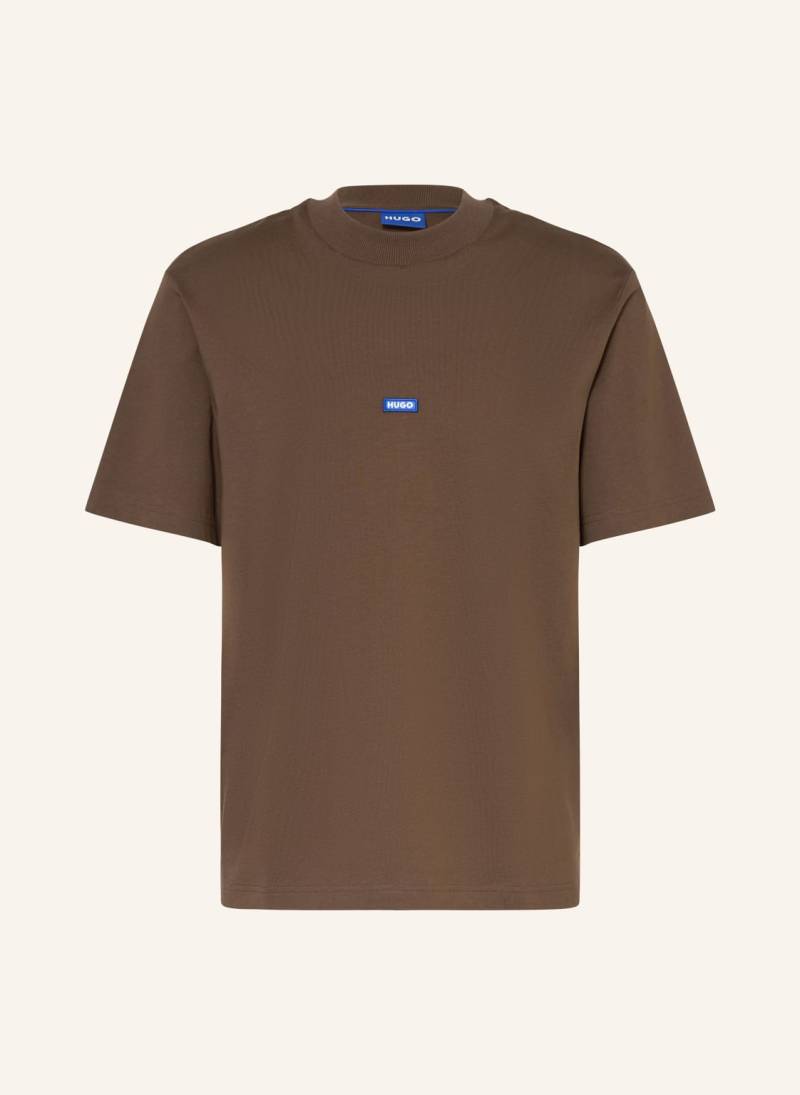Hugo T-Shirt Nieros braun von HUGO
