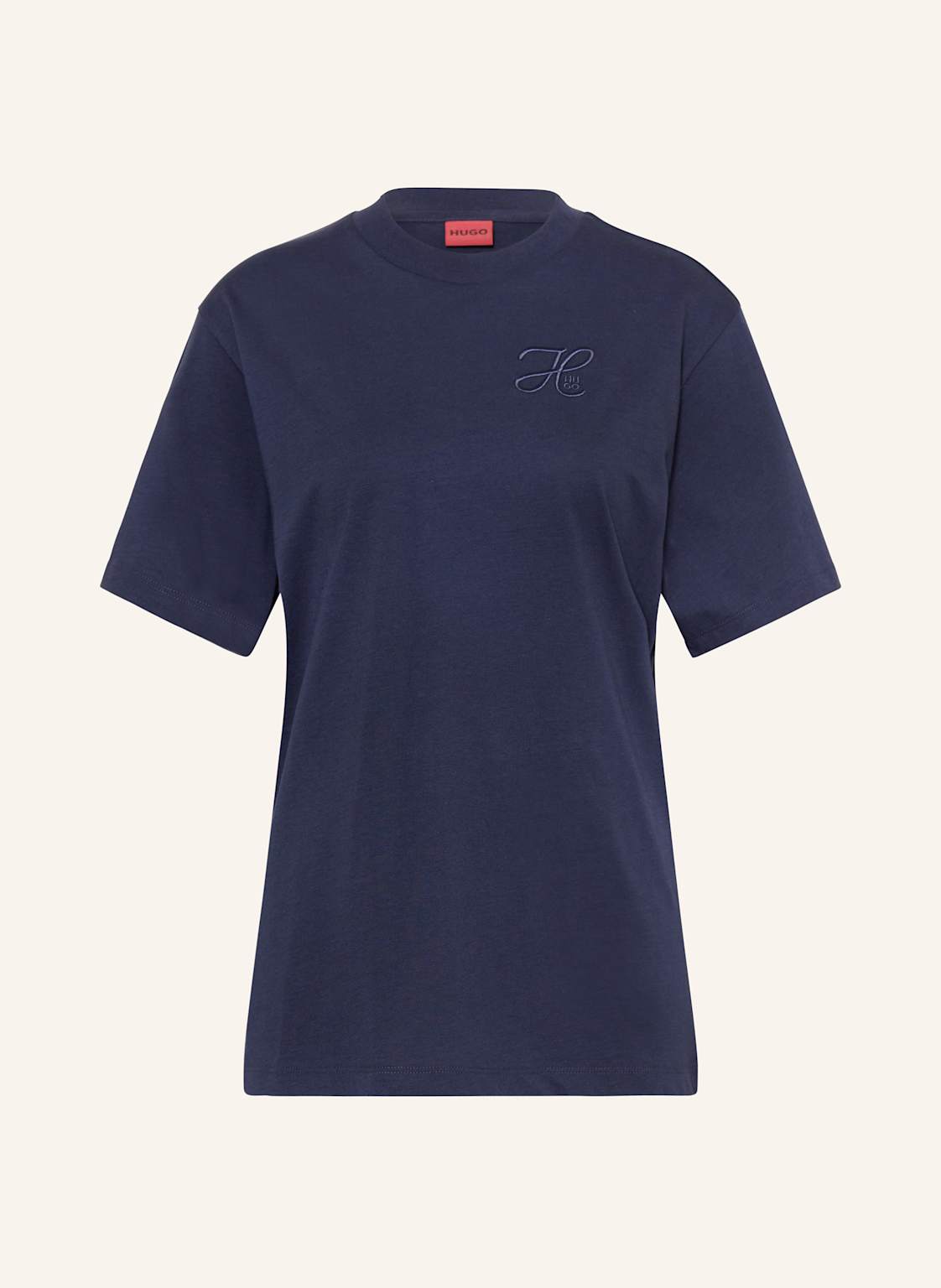 Hugo T-Shirt Vintage blau von HUGO