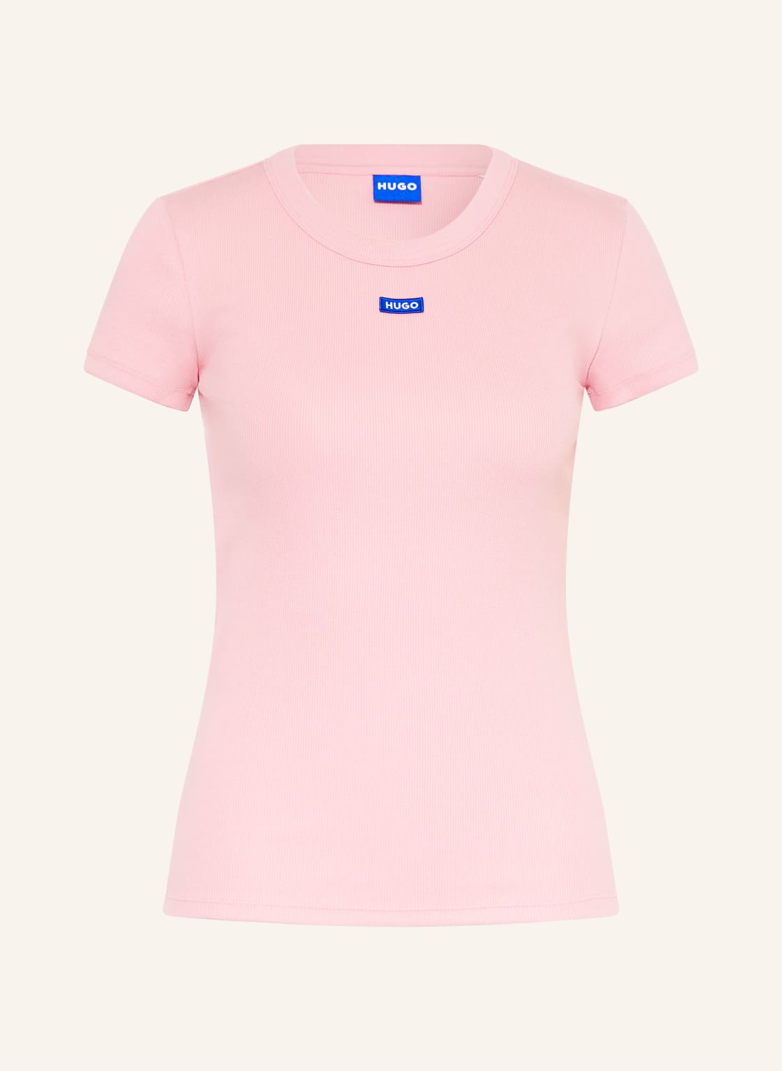 Hugo T-Shirt rosa von HUGO