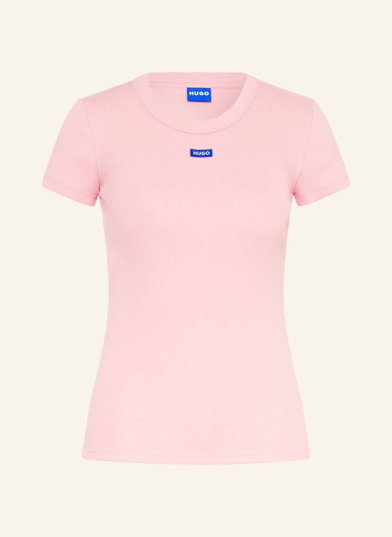Hugo T-Shirt rosa von HUGO