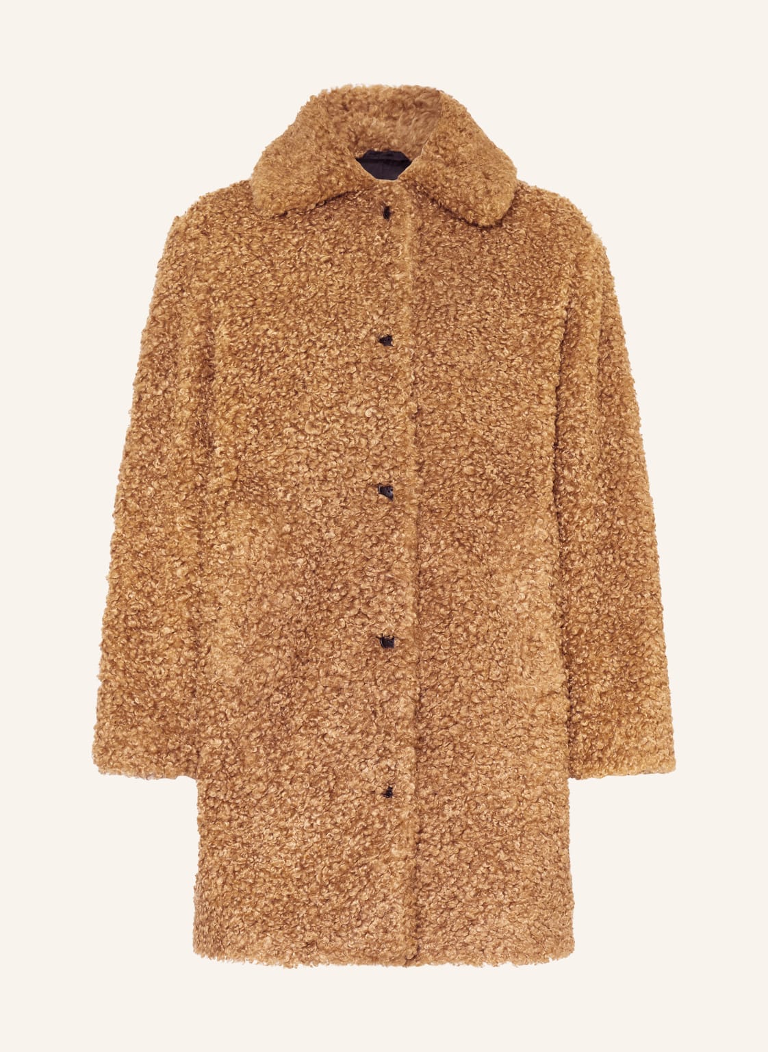Hugo Teddyfell-Mantel Mimina-1 braun von HUGO