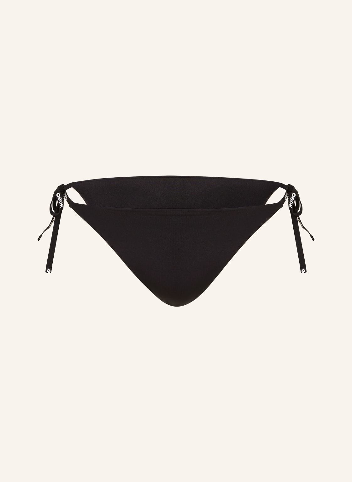 Hugo Triangel-Bikini-Hose Pure schwarz von HUGO