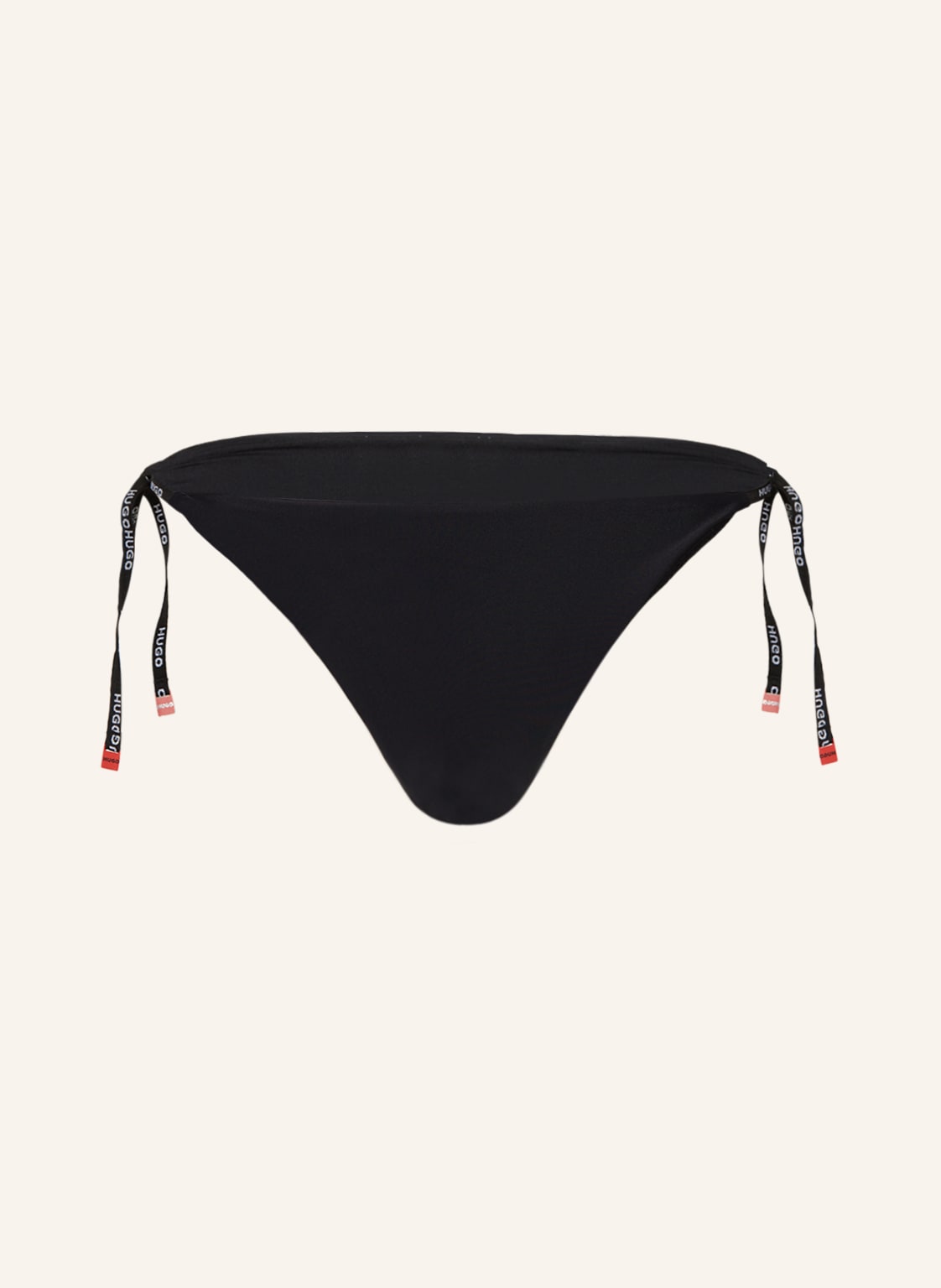 Hugo Triangel-Bikini-Hose Pure schwarz von HUGO