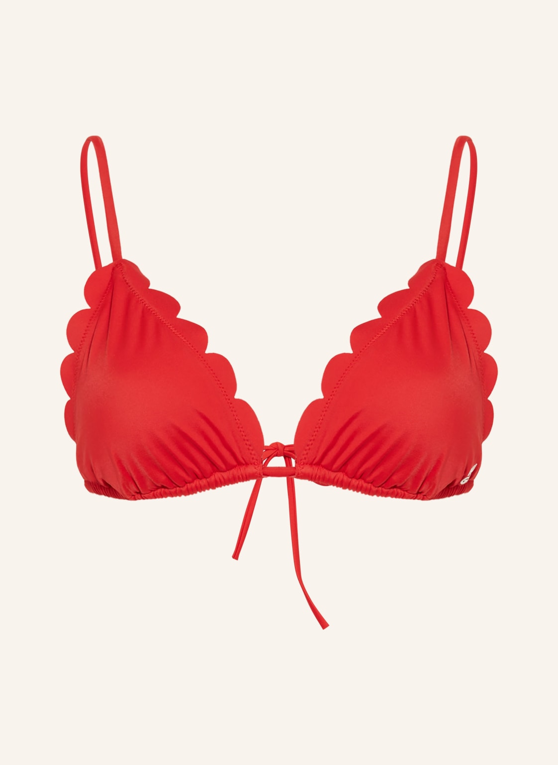 Hugo Triangel-Bikini-Top Original rot von HUGO