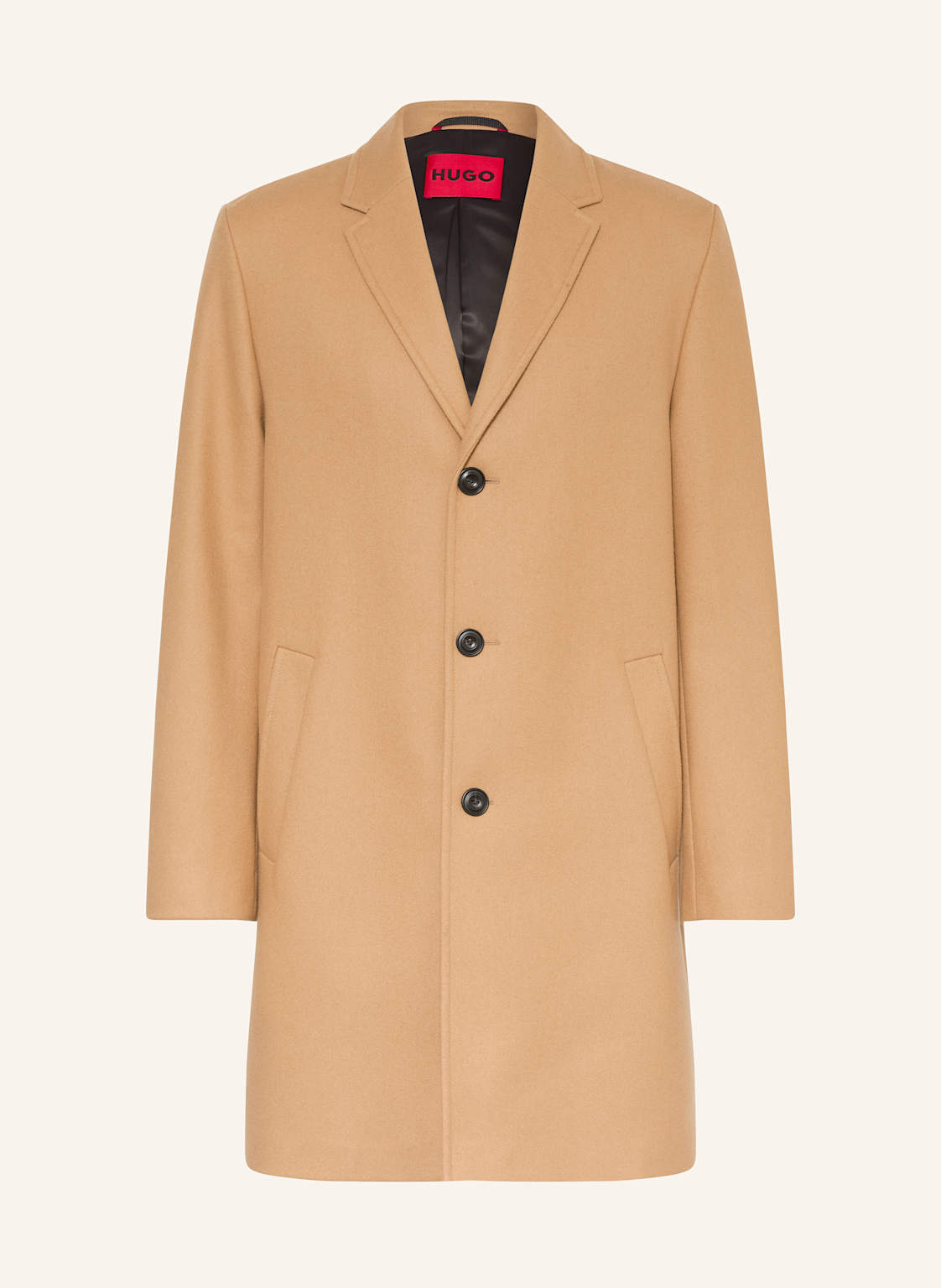 Hugo Wollmantel Malte beige von HUGO