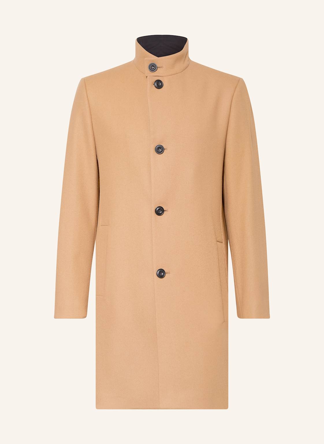 Hugo Wollmantel Mintrax beige von HUGO