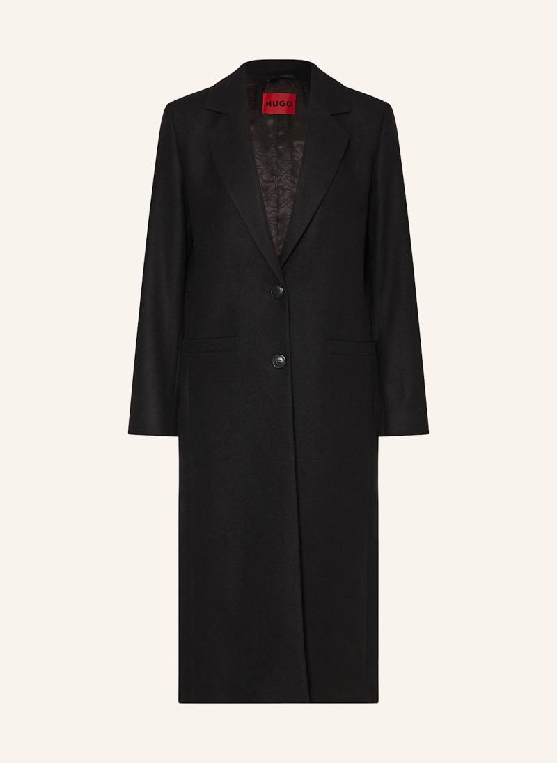 Hugo Wollmantel Mojeni schwarz von HUGO