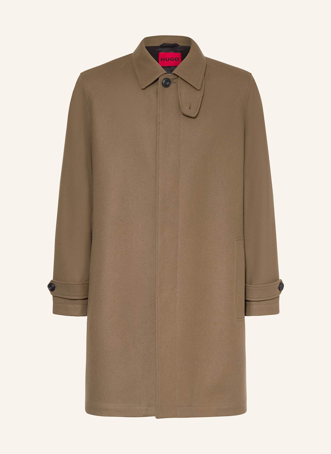 Hugo Wollmantel maver2542 gruen von HUGO