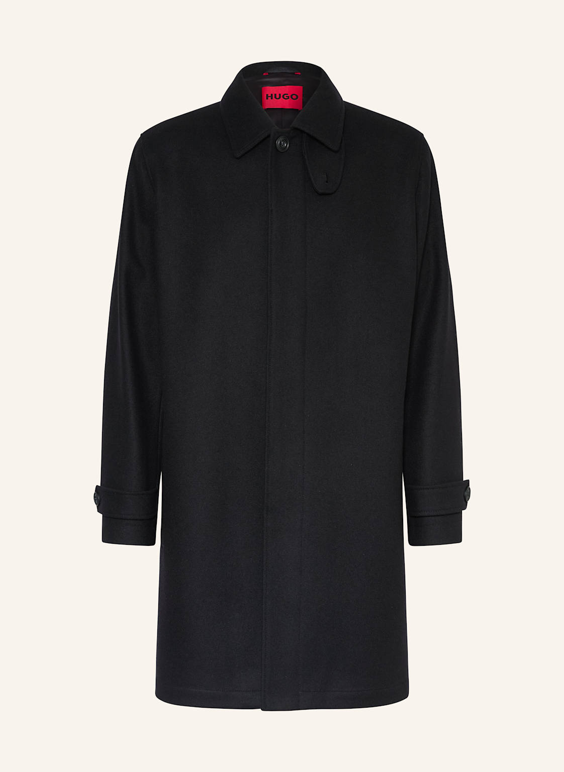 Hugo Wollmantel maver2542 schwarz von HUGO