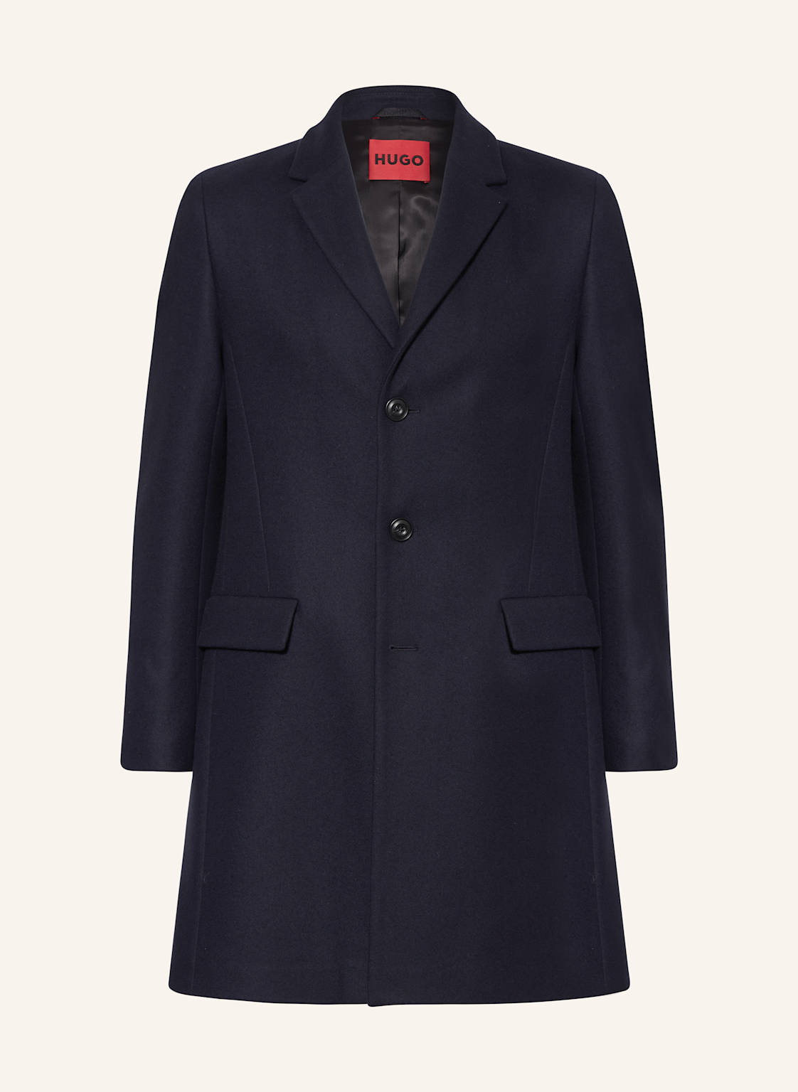 Hugo Wollmantel migor2541 blau von HUGO