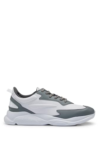 HUGO Herren Leon_Runn_cvpu Running, Open Grey, 41 EU von HUGO