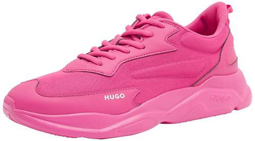 HUGO Damen Leon_Runn_cvpuw Sneaker, Bright Pink,39 EU von HUGO