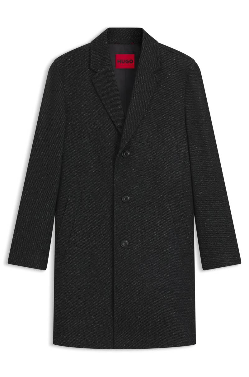 Regular-Fit Mantel aus Cavalry-Twill von HUGO