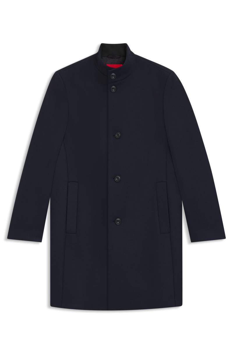 Regular-Fit Mantel aus Woll-Mix von HUGO