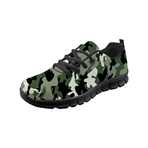 HUGS IDEA Y-C120BAQ, Herren Laufschuhe, Grün - Camouflage 6 - Größe: 40 von HUGS IDEA