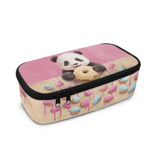 HUIACONG Federmäppchen für Mädchen, Federmäppchen, große Kapazität, ästhetisches Federmäppchen, Panda-Eiscreme, Einheitsgröße, Federmäppchen von HUIACONG