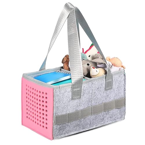 HUIBOHOU Tragetasche für Toniebox-Starter-Set und Zubehör, Filz-Organizer-Tasche für Toniebox-Audio-Player und Figur, Reisetasche mit Griff für Toniebox und Zubehör., rose, Klassisch HUIBOHOU Tragetasche für Toniebox-Starter-Set und Zubehör, Filz-Organizer-Tasche für Toniebox-Audio-Player und Figur, Reisetasche mit Griff für Toniebox und Zubehör., rose, Klassisch von HUIBOHOU
