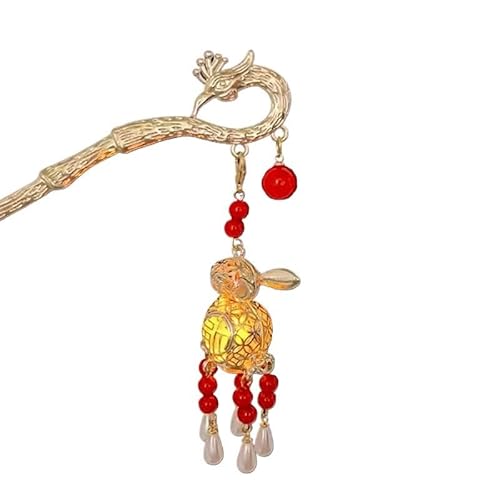 1 x Haarspange im chinesischen Stil für Frauen, Haarnadeln, Blume, handgefertigt, Schmuck, Zubehör, Haarschmuck (4) von HUIJIQX