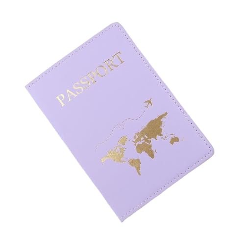 HUIJIQX Reisepasshülle für Paare, Heißprägung, einfaches Flugzeug, für Damen und Herren, Reisepasshülle, modisches Hochzeitsgeschenk, 15, Einheitsgröße von HUIJIQX