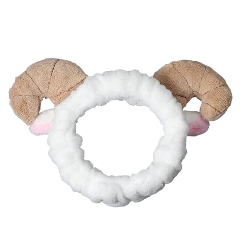 Haarbänder für Damen und Mädchen, Make-up-Maske, elastische Schleife, Haarband, Kaninchenohren, Kleintiere, Cartoon-Kopfschmuck, Haarschmuck (Stil 12) von HUIJIQX