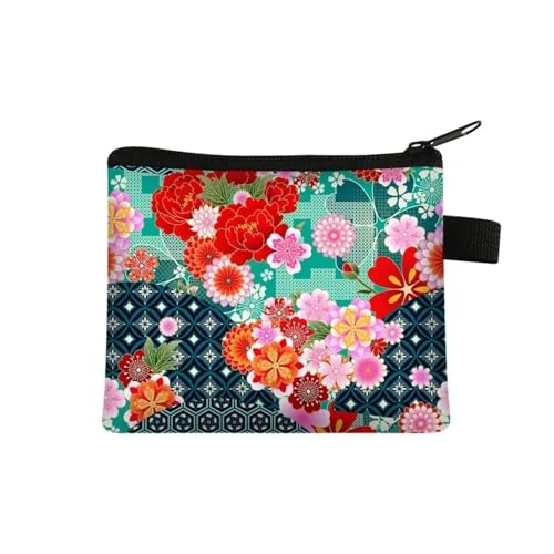 Kleine Geldbörse für Damen, mehrfarbiges Muster, niedliches Mandala-Blumendruck, Ausweis, Kreditkartenetui, Mini-Münzhalter, 023, Einheitsgröße Kleine Geldbörse für Damen, mehrfarbiges Muster, niedliches Mandala-Blumendruck, Ausweis, Kreditkartenetui, Mini-Münzhalter, 023, Einheitsgröße von HUIJIQX