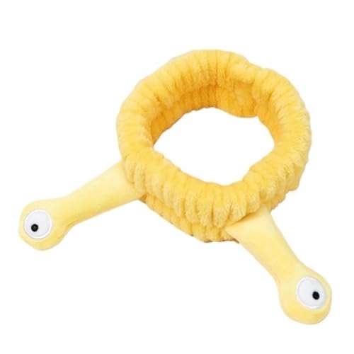 Niedliche Tierohren-Haarbänder mit flauschigem Ball, weiches Korallen-Fleece, elastisches Haarband für Damen, zum Waschen von Gesicht, Make-up, Kosmetik (B) von HUIJIQX