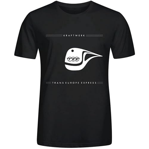 Kraftwerk Trans Europa Express T Shirts for Men Black XXL von HUISHIJIA