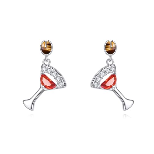 Espresso Martini Ohrringe Sterlingsilber Kaffeebohnen Ohrstecker Espresso Martini Schmuck Geschenke für Frauen Espresso Martini Ohrringe Sterlingsilber Kaffeebohnen Ohrstecker Espresso Martini Schmuck Geschenke für Frauen von HUKKUN