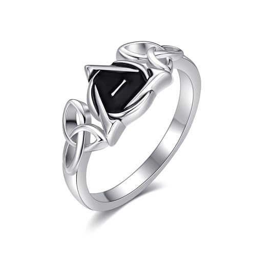 Keltischer Therianischer Ring Sterling Silber Therianischer Schmuck Geschenk für Frauen 8 Keltischer Therianischer Ring Sterling Silber Therianischer Schmuck Geschenk für Frauen 8 von HUKKUN