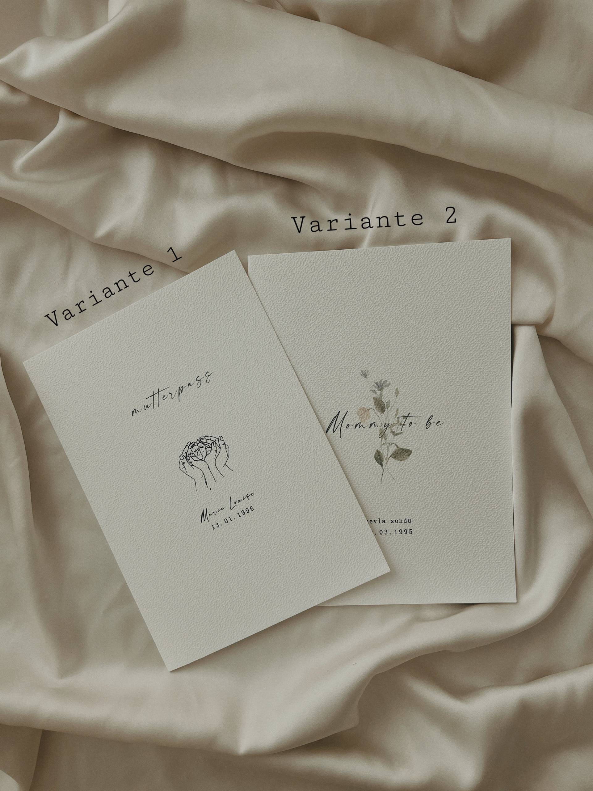 Mutterpasshülle | Hülle Mutterpass Geschenk Schwangerschaft Personalisiert Mutterpasshülle | Hülle Mutterpass Geschenk Schwangerschaft Personalisiert von HULMstudio