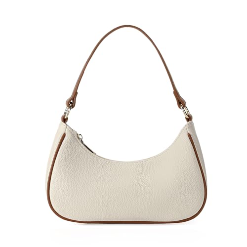Frauen Handtasche,für Frauen Schulter Handtasche Freizeitarbeit Satchel Taschen mit Reißverschluss (Modell 1) von HULUBO