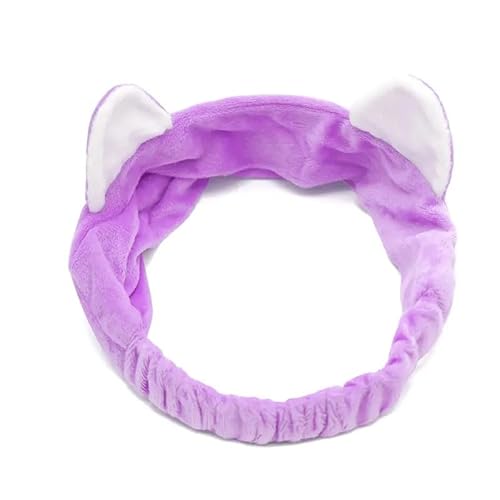 HUNCHA Katzenohren Spa-Stirnband zum Waschen des Gesichts, Mädchen-Make-up-Haarband, Mikrofaser-Damen-Stirnbänder, elastisches Stirnband zur Hautpflege, Geschenke für Teenager-Mädchen HUNCHA Katzenohren Spa-Stirnband zum Waschen des Gesichts, Mädchen-Make-up-Haarband, Mikrofaser-Damen-Stirnbänder, elastisches Stirnband zur Hautpflege, Geschenke für Teenager-Mädchen von HUNCHA
