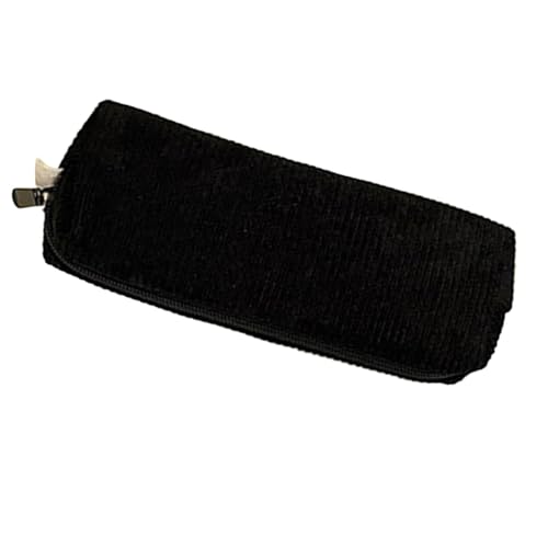 Retro-Federmäppchen – Federmäppchen mit großer Kapazität | Cord-Brieftwarentasche | weiche Bleistifttasche, tragbare Stiftetasche, Schülerstifttasche für Stifte, Bleistifte, G, Schwarz , Se référer au Retro-Federmäppchen – Federmäppchen mit großer Kapazität | Cord-Brieftwarentasche | weiche Bleistifttasche, tragbare Stiftetasche, Schülerstifttasche für Stifte, Bleistifte, G, Schwarz , Se référer au von HUNJHYC