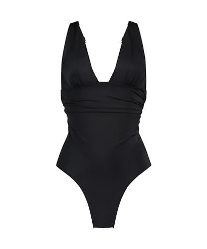 Hunkemöller Badeanzug Luxe - Nero - 44 von HUNKEMÖLLER