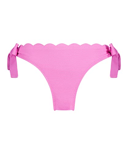 Hunkemöller Bikini Slip Rio Scallop - Hot Orchid - M von HUNKEMÖLLER