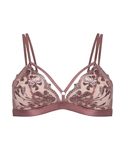 Hunkemöller Bralette Mila - Rose Brown - M von HUNKEMÖLLER