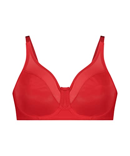 Hunkemöller Unwattierter Minimizer-Bügel-BH Nina - Tango red - 90C von HUNKEMÖLLER