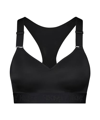 Hunkemöller HKMX Sport-BH The All Star Level 2 - Black - 85E von HUNKEMÖLLER