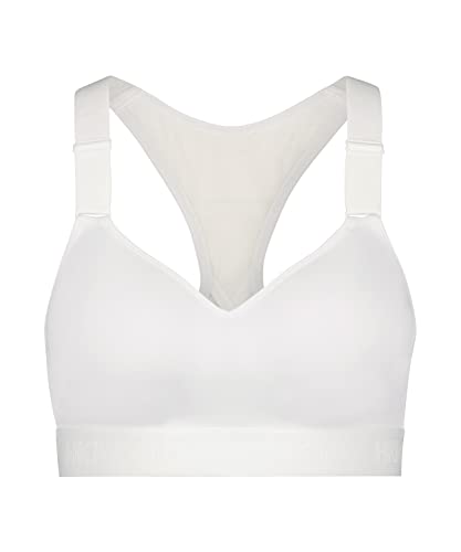 Hunkemöller HKMX Sport-BH The All Star Level 2 - White - 70D von HUNKEMÖLLER