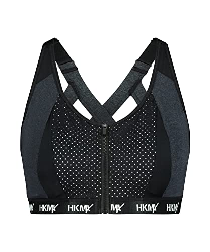 Hunkemöller HKMX Sport-BH The Pro Level 3 - Grey Melee - 100B von HUNKEMÖLLER