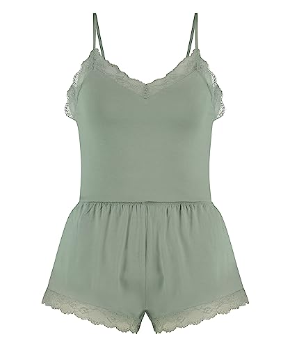 Hunkemöller Pyjama-Set - Iceberg Green - 2XL von HUNKEMÖLLER