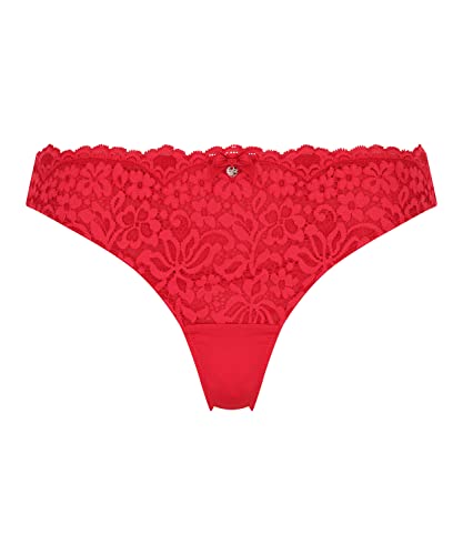 Hunkemöller String Rose - Tango red - XS von HUNKEMÖLLER