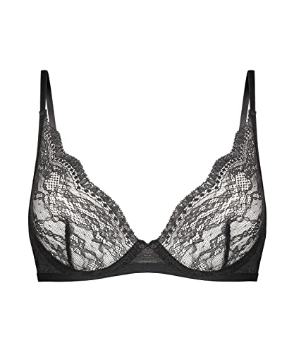 Hunkemöller Unwattierter Bügel-BH Isabelle - Caviar - 70D von HUNKEMÖLLER