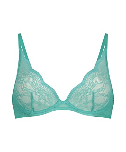 Hunkemöller Unwattierter Bügel-BH Isabelle - Sea Blue - 75E von HUNKEMÖLLER