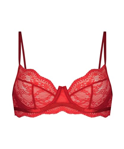 Hunkemöller Unwattierter Bügel-BH Isabelle - Tango red - 75F von HUNKEMÖLLER