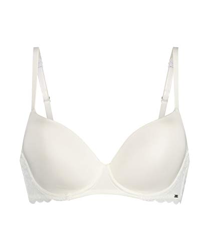 Hunkemöller Vorgeformter Bügel-BH Angie mit Spitze - White - 75C von HUNKEMÖLLER