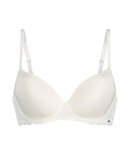 Hunkemöller Vorgeformter Bügel-BH Angie mit Spitze - White - 75F von HUNKEMÖLLER